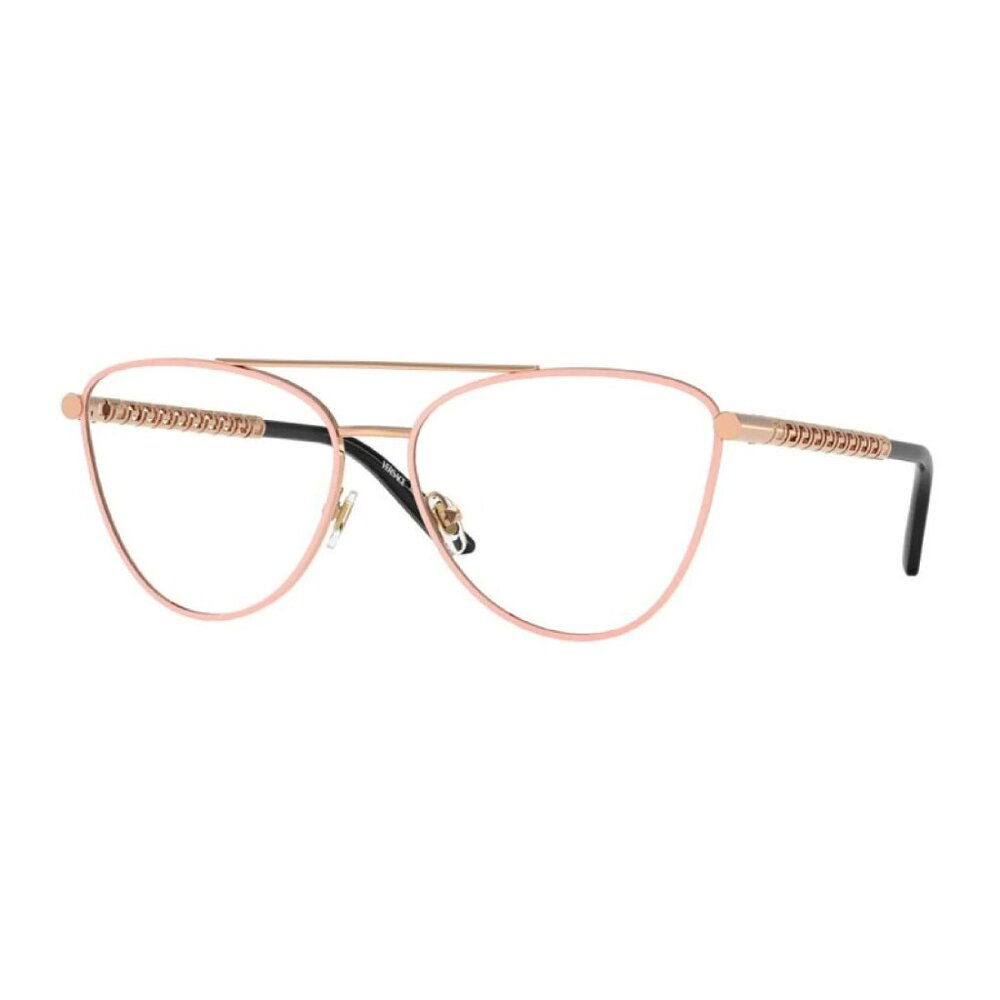 NEW VERSACE EYEGLASSES VE1296 1515 PASTEL ROSE CAT EYE WOMEN EYEWEAR VERSACE